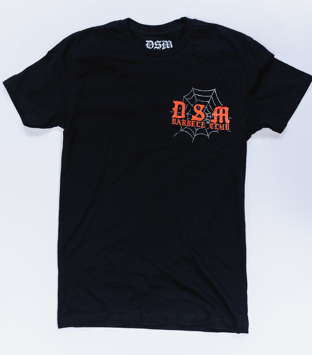 DSM Barbell Club Dagger T-Shirt Black – DSM Barbell Club, LLC